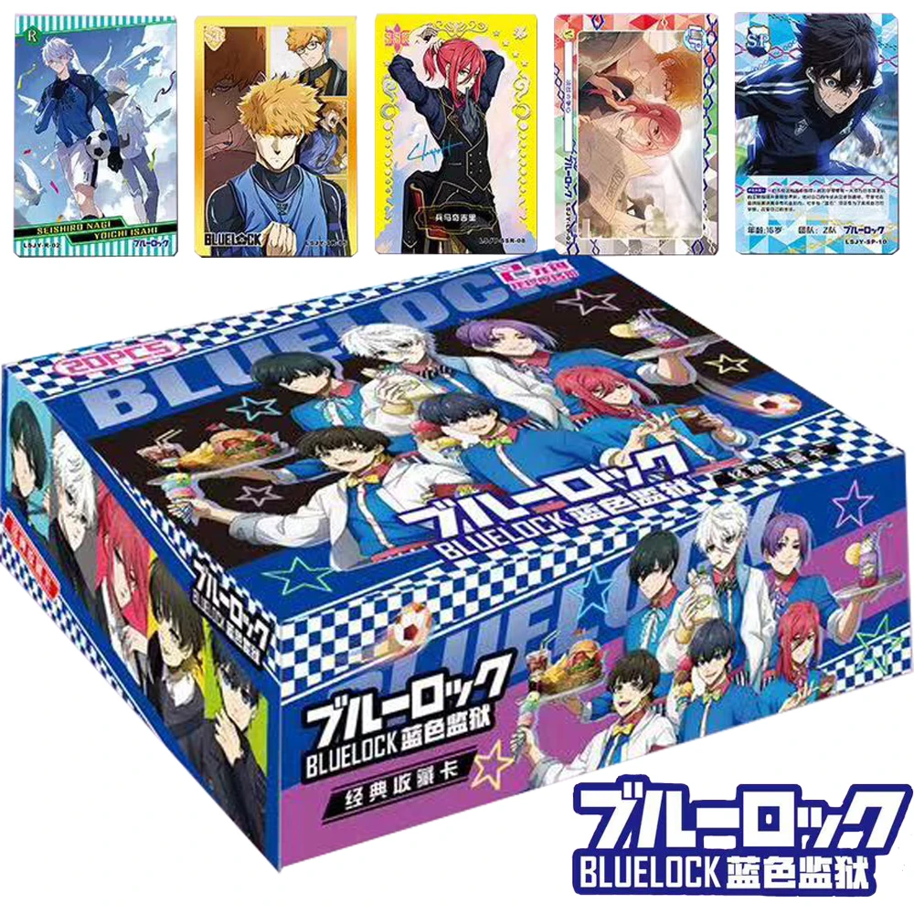 

Wholesale BLUE LOCK Card For Children Itoshi Sae Kira Ryosuke Naruhaya Asahi Youth Anime Limited Game Collection Card Kids Gifts