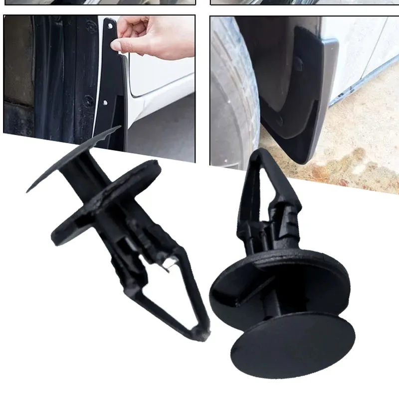 For Ford Focus Kuga Ecosport Fiesta Escape Explorer Mondeo Galaxy Fusion Bumper Mandrel Mudguard Trim Panel Clips 20pcs