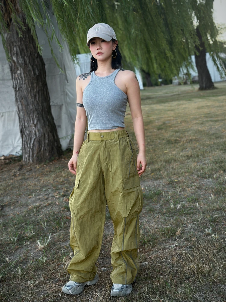 

Mona Outdoor Hiking Color Blo Line Lightweight Breathable Casual Pants Men Women Sle Moisture ng Qui Dry Straight Leg