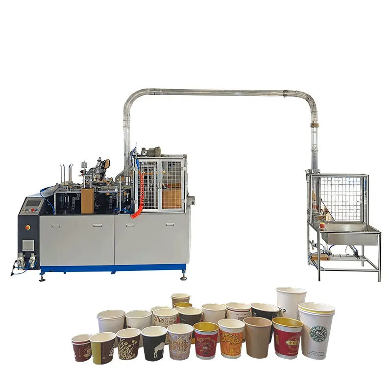 High Speed Paper Cup Making Machine Low Price Tea Paper Cup Forming Machine for Small Business Paper Cup Machine Low Cost
