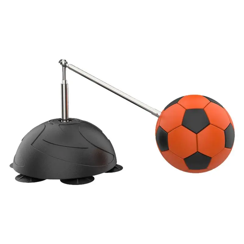 

Football Foot Training Devices Footworks Strength Trainer With 2 Ways Fixed Base For Indoor Outdoor Soccer Ball Kicking Practice