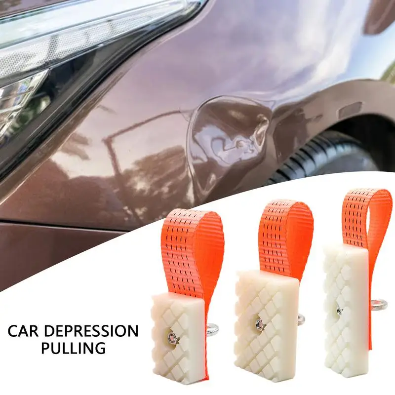 Dent Remover Tool For Car 3X Dent Removal Repair Tools 3D Pull Row Kit For Auto Body Dent Removal Minor Dent And Deep Dent