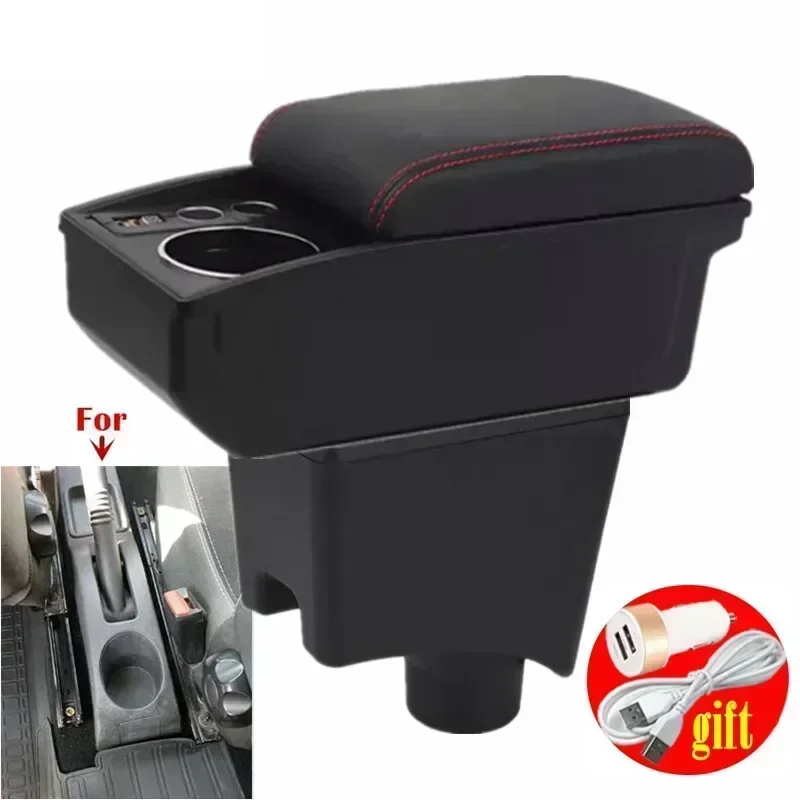 

For Dacia Renault Sandero Logan 2 Armrest For Nissan Almera G15 Car Armrest box For Lada LARGUS Storage box central armrest box