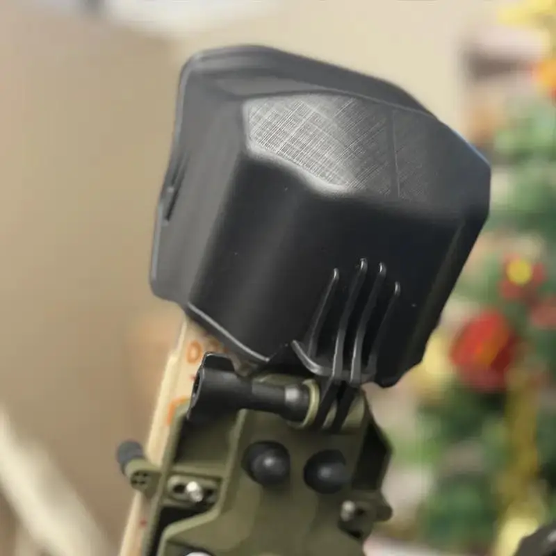 

[C] Navigation Phone Holder Mini Helmet Sun Hat Battery Car Waterproof Rider Motorcycle Holder Phone Rain Cover Holder Sunshade