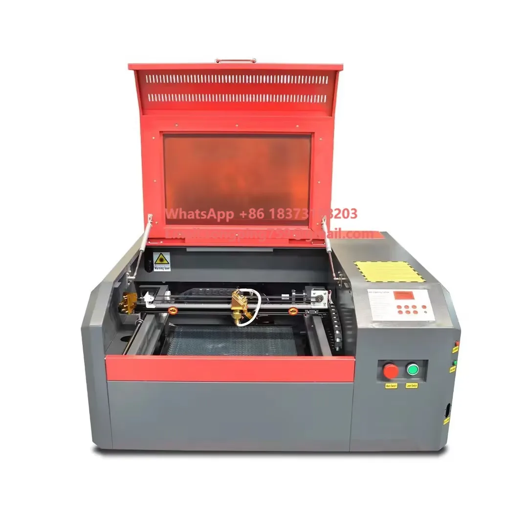 

4030 40W 50W CO2 La ser Engraving and Cutting Machine Small La ser Marking Machines