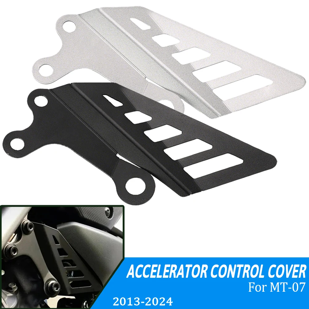 Protector de Cubierta para Control de Acelerador de Motocicleta para YAMAHA FZ-07 MT07 MT-07 Tracer 7 GT Moto Cage XSR 700