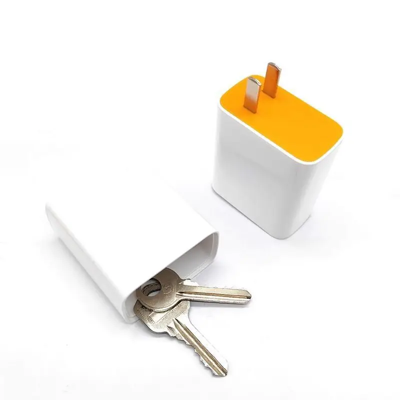 1pc falso carregador vista segredo casa desvio stash pode recipiente seguro escondendo ponto ⁣ ⁣ ⁣ ⁣ Tampa de carregamento do compartimento de armazenamento oculto