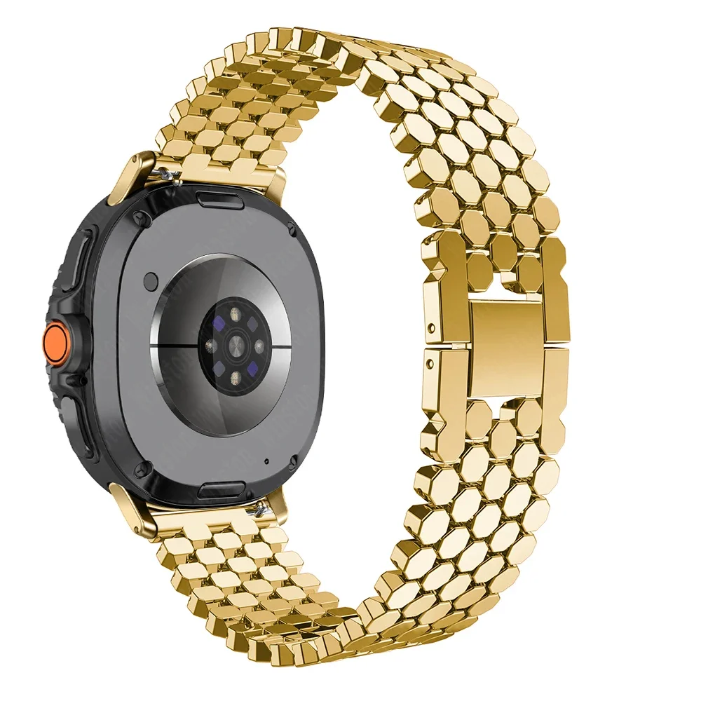 Hochwertiges Edelstahl-Armband für Samsung Galaxy Watch 9/8/8 Classic 46mm 40 44mm Metall-Uhrenarmband für Samsung Ultra 2/2025 – Detail 12