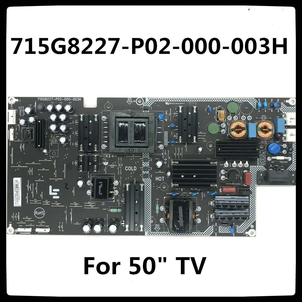 

TV Power Supply Board 715G8227-P02-000-003H for X50 PRO L504FCNN L504UCNN