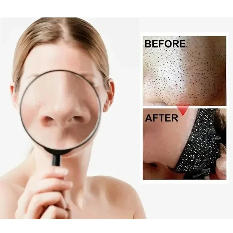 5/10/60Pcs Nose Stick Bamboo Charcoal To Remove Blackheads, Remove Acne, Clean Pores, Adsorb Oil And Dirt Nose Film Nose Stick