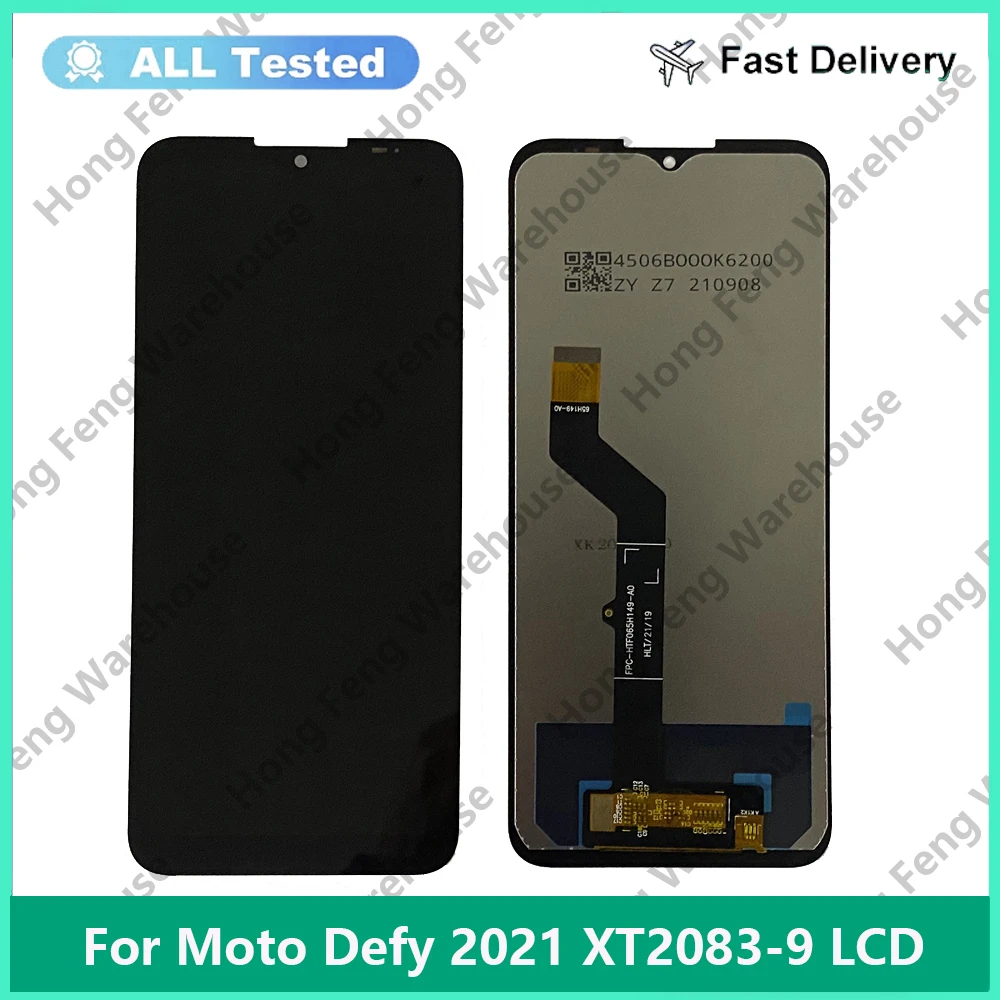 For Motorola Moto Defy 2021 LCD Display XT2083-9 Touch Screen Digitizer Assembly For Moto Defy 2021 Screen Replacement Parts