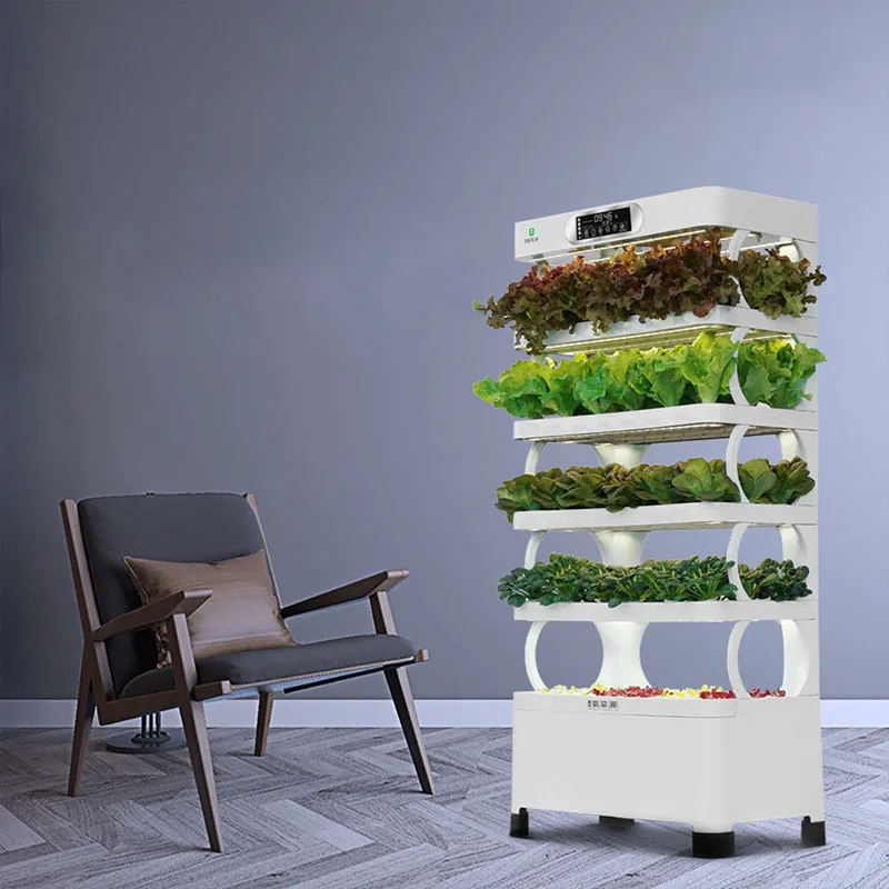 

Hydroponics Growing System Plant Planter Smart Indoor Vertical Hydroponic Tower Aerobic Garden System Gardening Grow Equipment