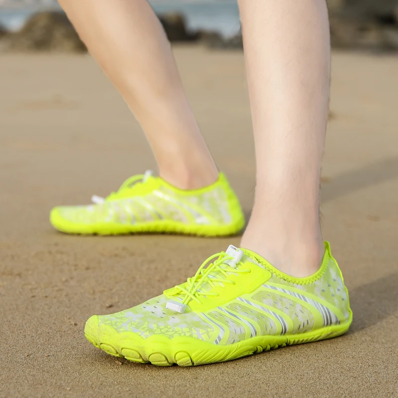 أحذية الخوض للنساء والرجال سريعة الجفاف أحذية المشي لمسافات طويلة في الهواء الطلق حافي القدمين أحذية ماء الشاطئ القوارب التخييم الصيد اليوغا أكوا الأحذية