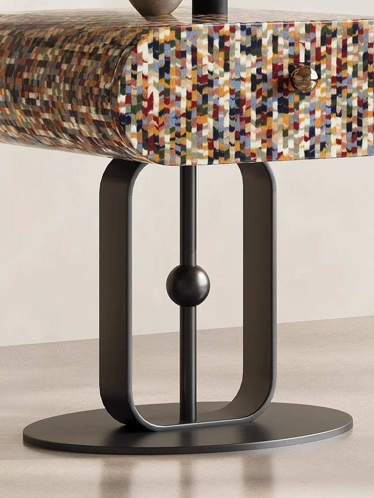 خزانة جانبية لتنظيم تخزين قوس قزح لطاولة السرير بسيطة من LJYItalian