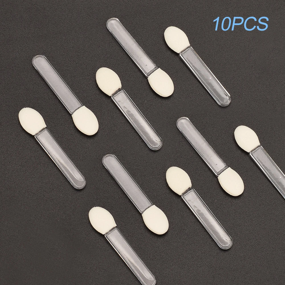 1~10PCS WholesaleMakeup Double-end Eye Shadow Eyeliner Brush Sponge Applicator Tool Cosmetic Eyeshadow Brush Makeup Tool