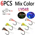 6pcs Mix LY048