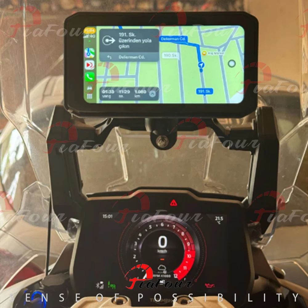 

Phone Stand Holder For Tiger 1200 GT 1200 Rally 2022-2025 Mobile Tablet Navigation Stand