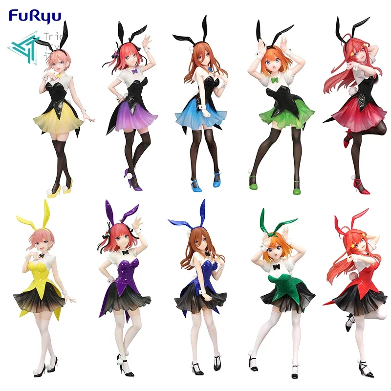 

FuRyu Trio-Try-iT The Quintessential Quintuplets Nakano Ichika Nino Miku Yotsuba Itsuki Bunny Girl Anime Figure Toy In Stock