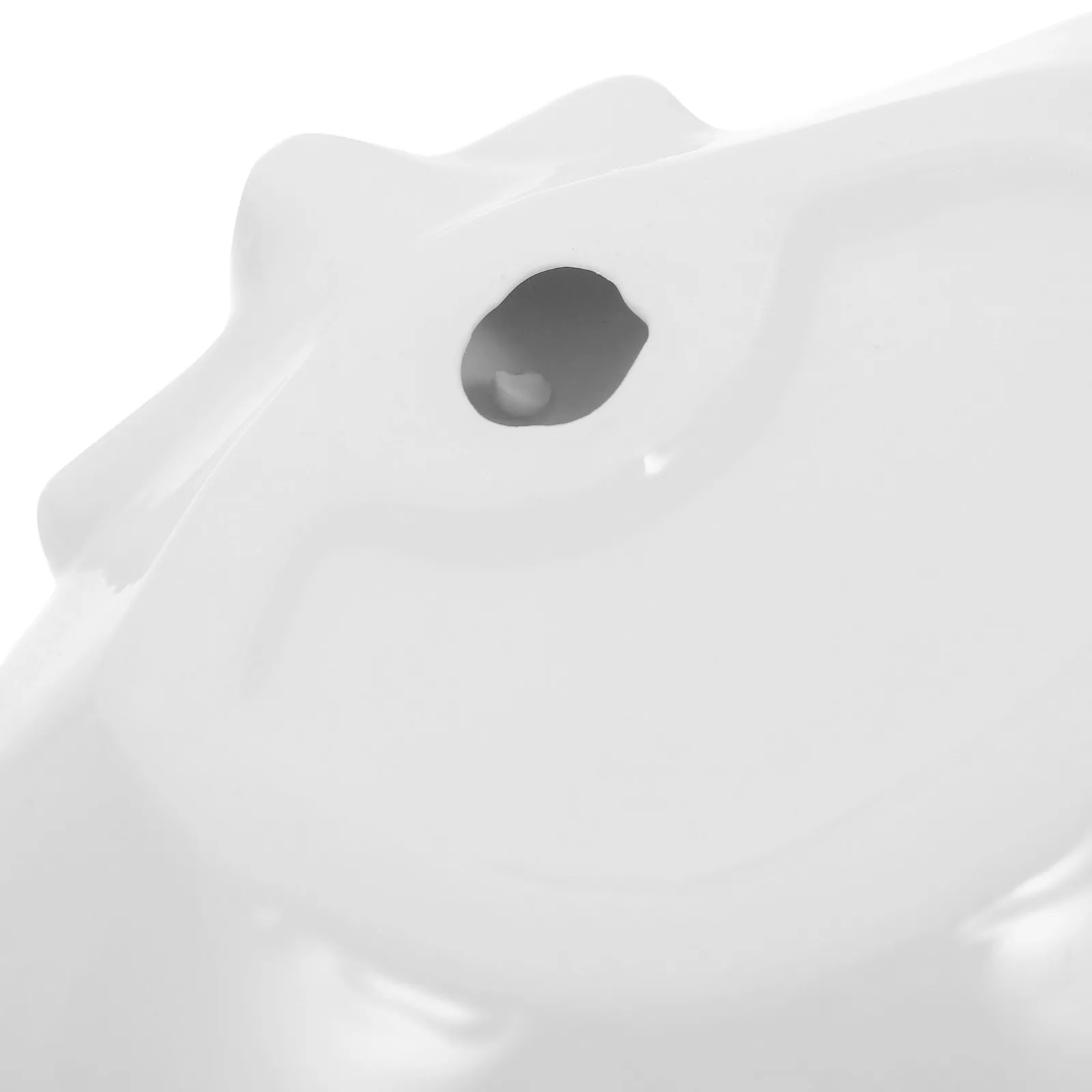 Shell Shaped Soap Dish Ceramic Bathroom Holder for Soap and Bath Accessories Non-Slip Decorative Tray Organizational Storage