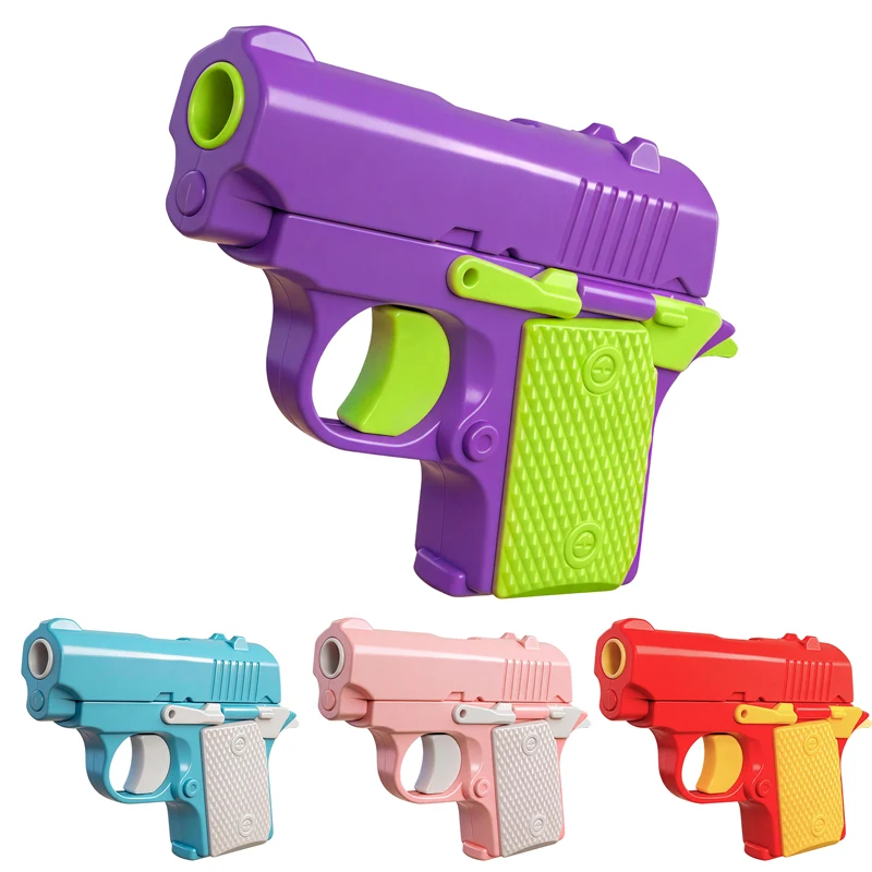 3D Printed Mini 1911 Guns Model Children's Toys Fidget for Kids Adults Boys Stress Relief Toy Children Decompression Gift