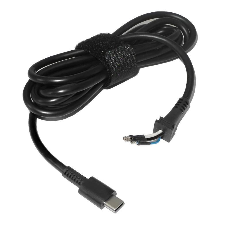 

1,8 м USB C адаптер питания для ноутбука Разъем Тип C Dc штекер кабель Шнур для Lenovo Asus Hp USB Type C адаптер