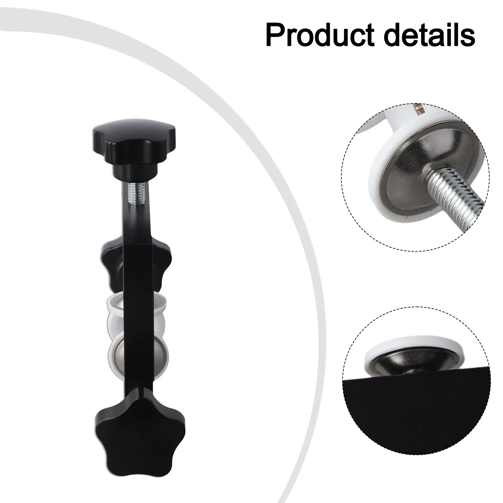 

Aluminum Alloy Clamps Cabinet Installation Clamps Quick Release Threads Uniform Pressure Versatile Functionality