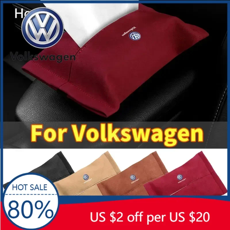 

Держатель для салфеток/салфеток в виде ящика для автомобилей Volkswagen (VW Golf, Polo, Tiguan, Passat B6, B8, Jetta, Touran C)