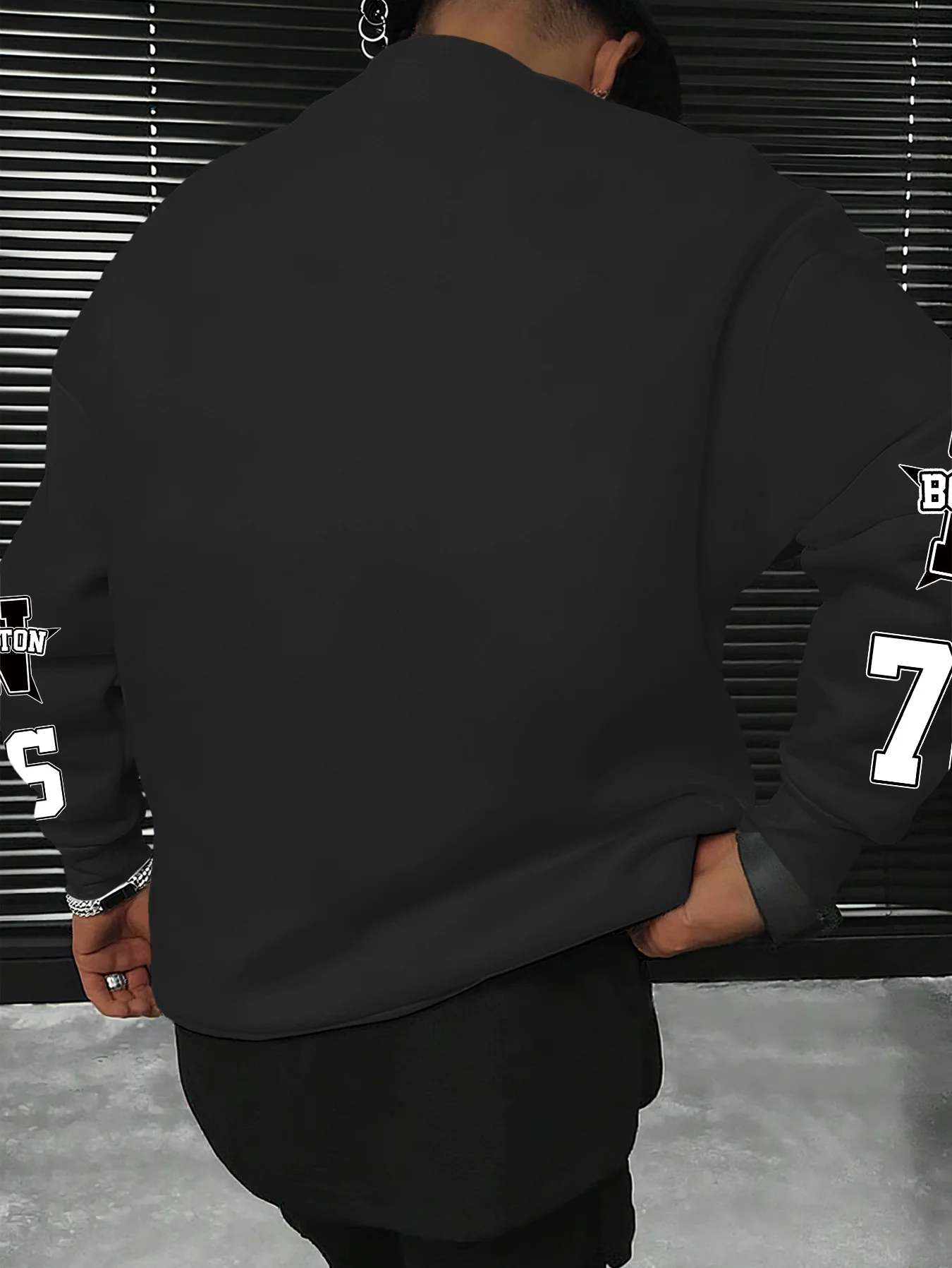 Men Women Fashion Sweatshirt, Los Angeles Signature Letter Print, California Casual Street Style, Oversized，S-XXL