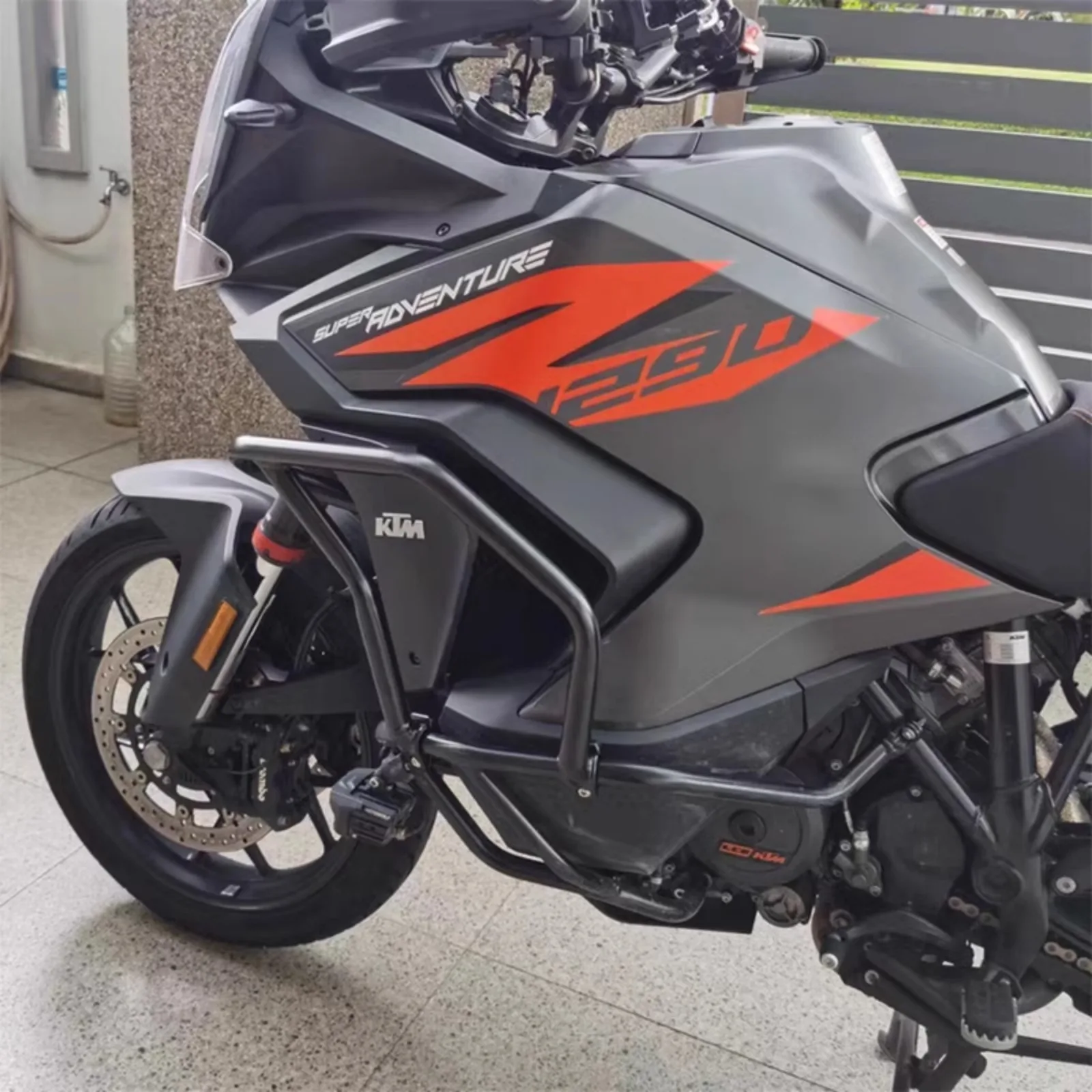 

Chrome Engine Guard Front+Rear Crash Bars For KTM 1290 Super Adventure R 2022 2023