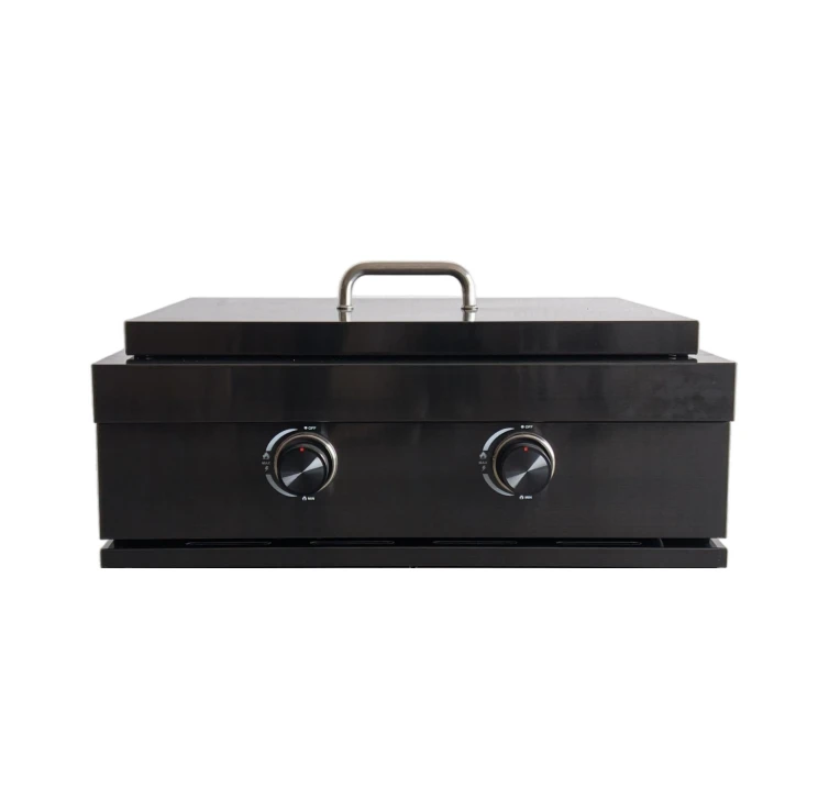 Factory Direct Built in Gas Teppanyaki Solid Stainless Steel Griddle High Heat Value & Waterproof/Rustproof