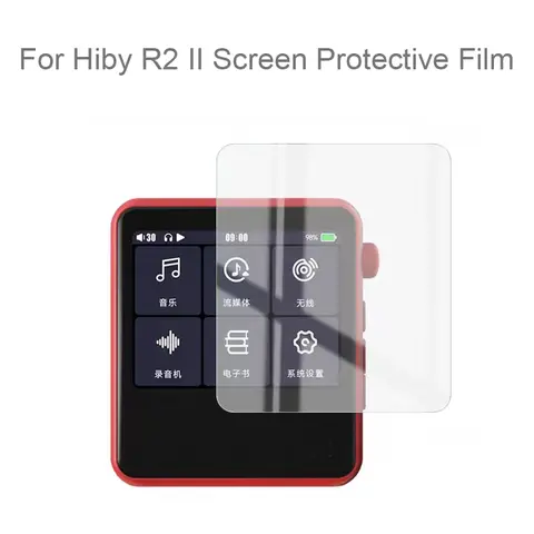 2/3PCS/Lot For Hiby R2II R2ii Audio Player HD Anti-scratch Tempered Glass Protective Film