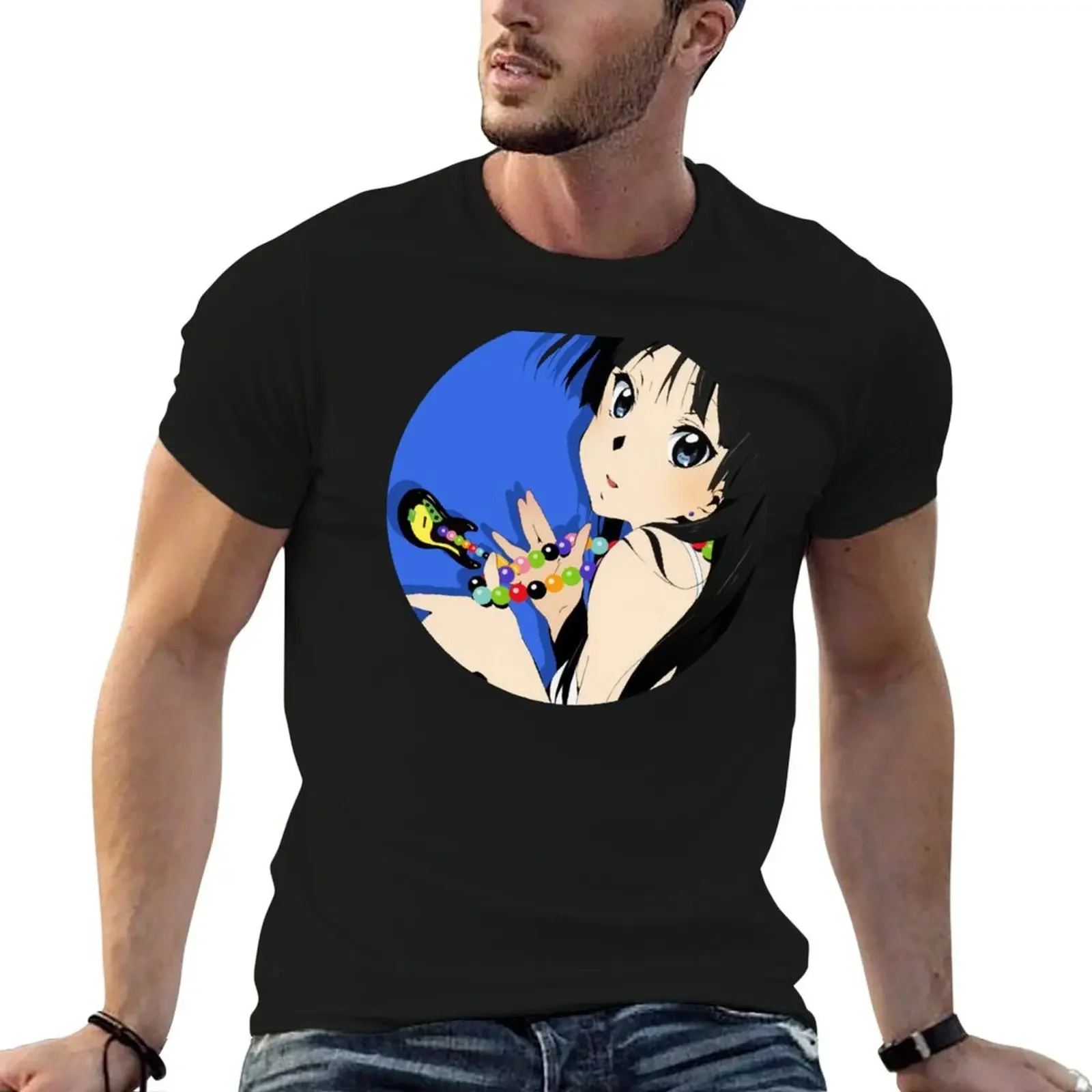 

Mio Akiyama - K-ON - Character songs T-Shirt anime t shirts graphic tee shirt man clothes blacks men t shirt