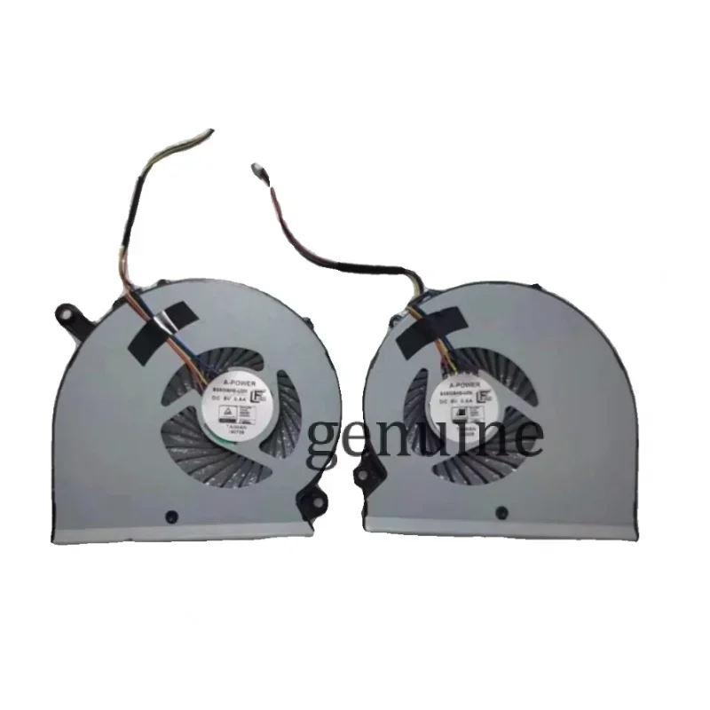 New For Gigabyte Aero15 RP64W RP65W CPU cooling Fan & GPU Fan BS5005HS-U2M BS5005HS-U2N radiator DC5V