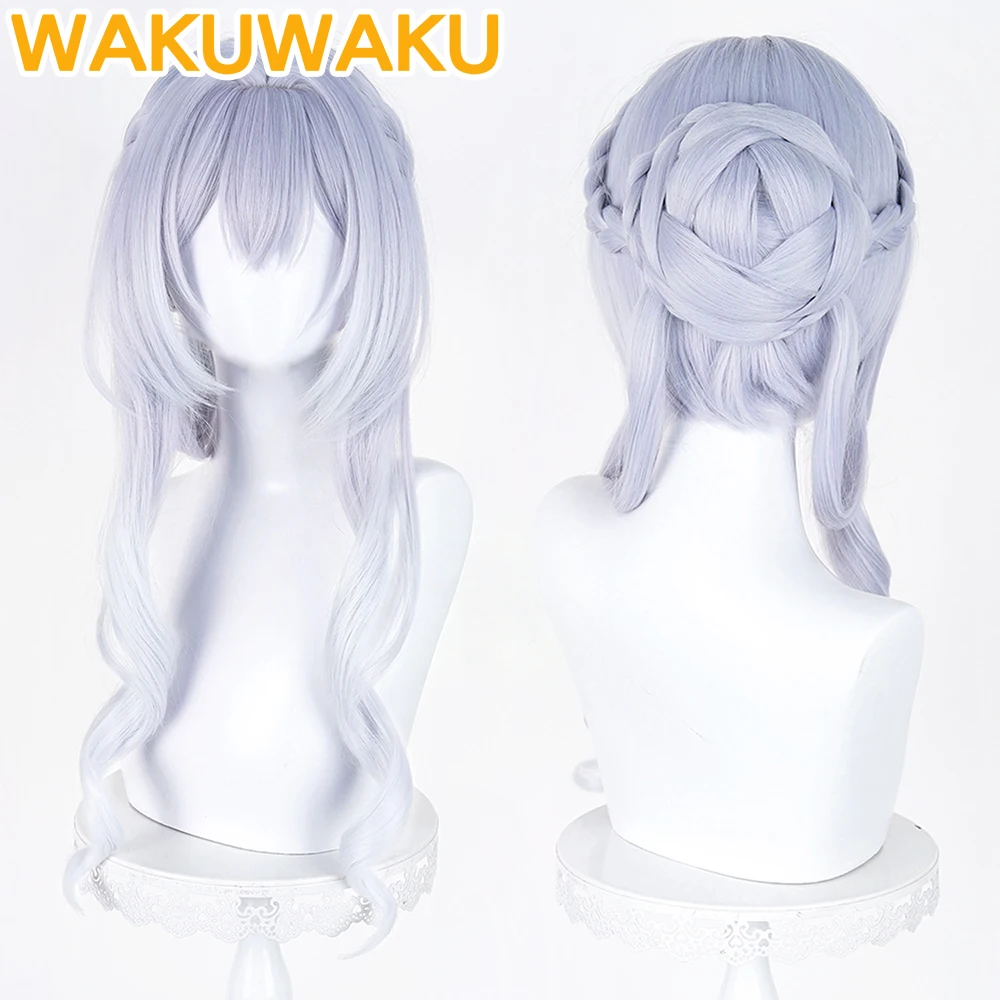 IN STOCK The Tsaritsa Anastasya Feodorovna Snezhnaya Cosplay Wig Game Genshin Impact WakuWaku Women Cryo Archon Halloween Hair view 3