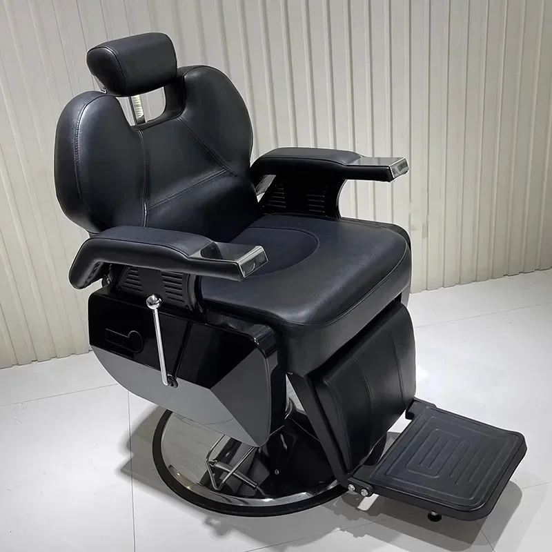 

Aesthetic Barber Chair Hairdressing Hydraulic Professional Recliner Chair Beautician Shampoo Silla Barberia Hair Salon Furniture