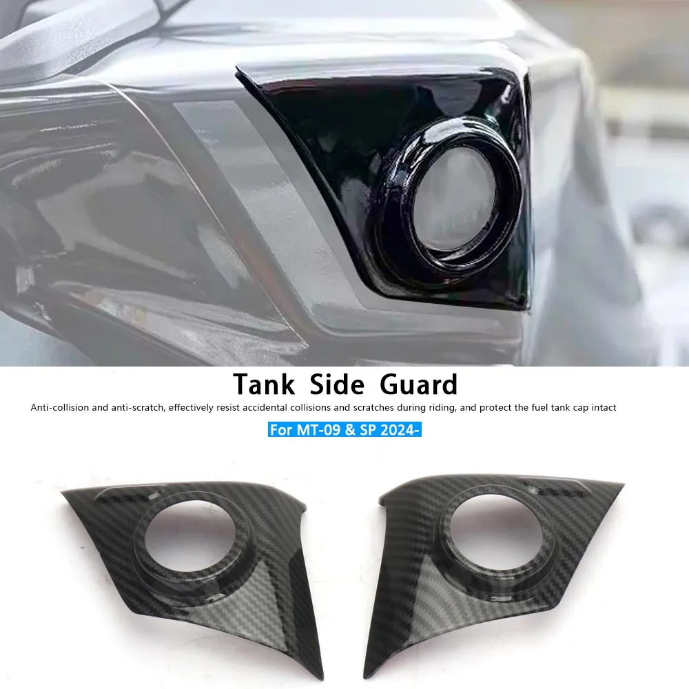 

2024 2025 Motorcycle Accessories Protection Decorative Tank Skin Side Cover Tank Guard Pad Stickers For YAMAHA MT-09 MT09 SP