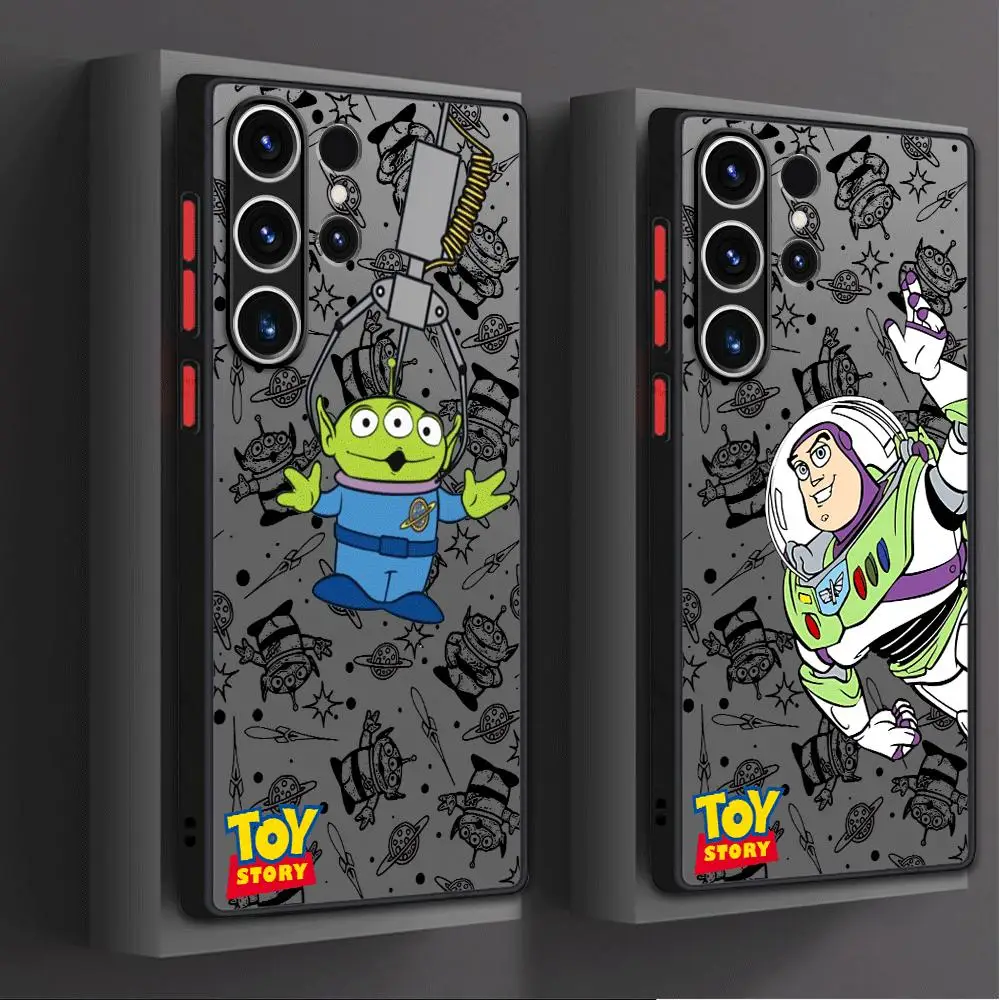 Disney Toy Story Phone Case for Samsung Galaxy S24 S22 Ultra S23 S20 FE S21 Note 20 10 Plus S9 S10Plus Soft Cover