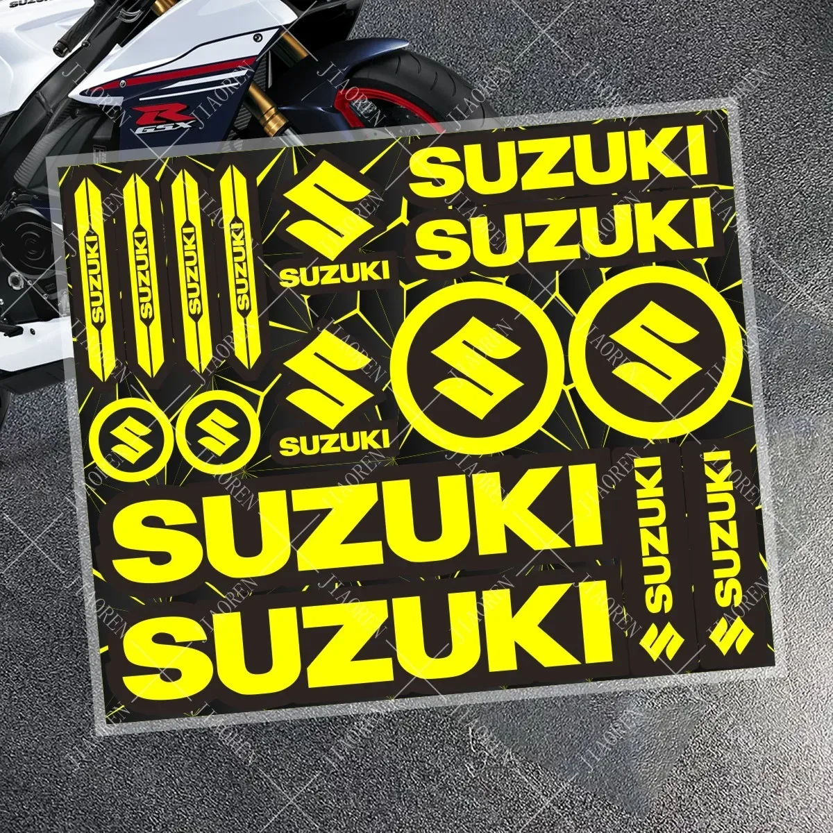 Vinyl Suzuki Sticker Logo Helmet Car Tank Decal image 5