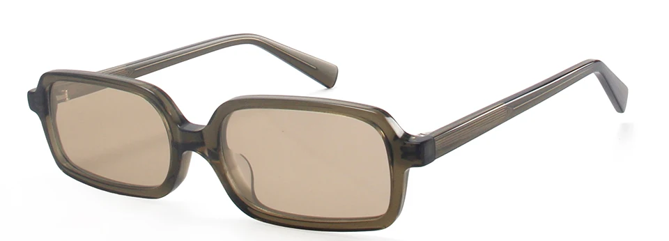 Y2K Acetat Rahmen Kleine Rechteck Sonnenbrille Frauen Polarisierte Sonnenbrille Für Männer Outdoor Gradienten Linsen Koreanischen Stil UV400 – Detail 5