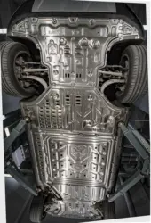 2021-2023 Voyah free hybrid before restyling accessories Junxi Aluminum 2.5mm bottom protection underbody protection