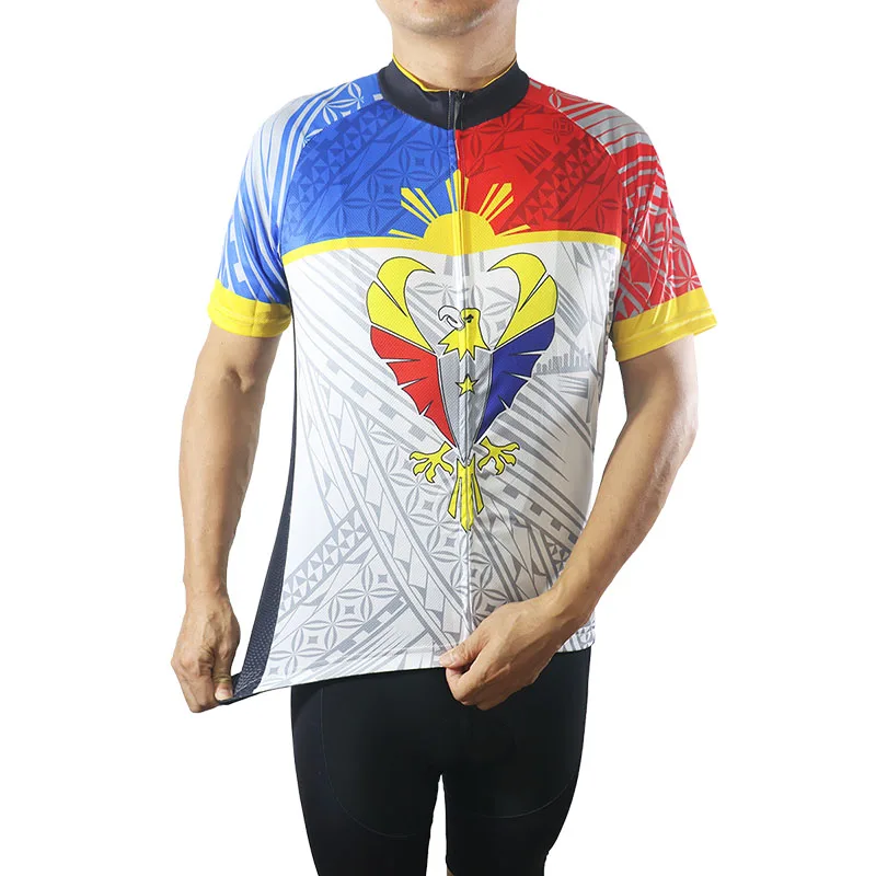 Cycling Short Jersey Bicycle, Outdoor MTB Shirt, Race Sport Top Wear, Philippines, Mountain Rider, Quick Dry, Breathable, Cool