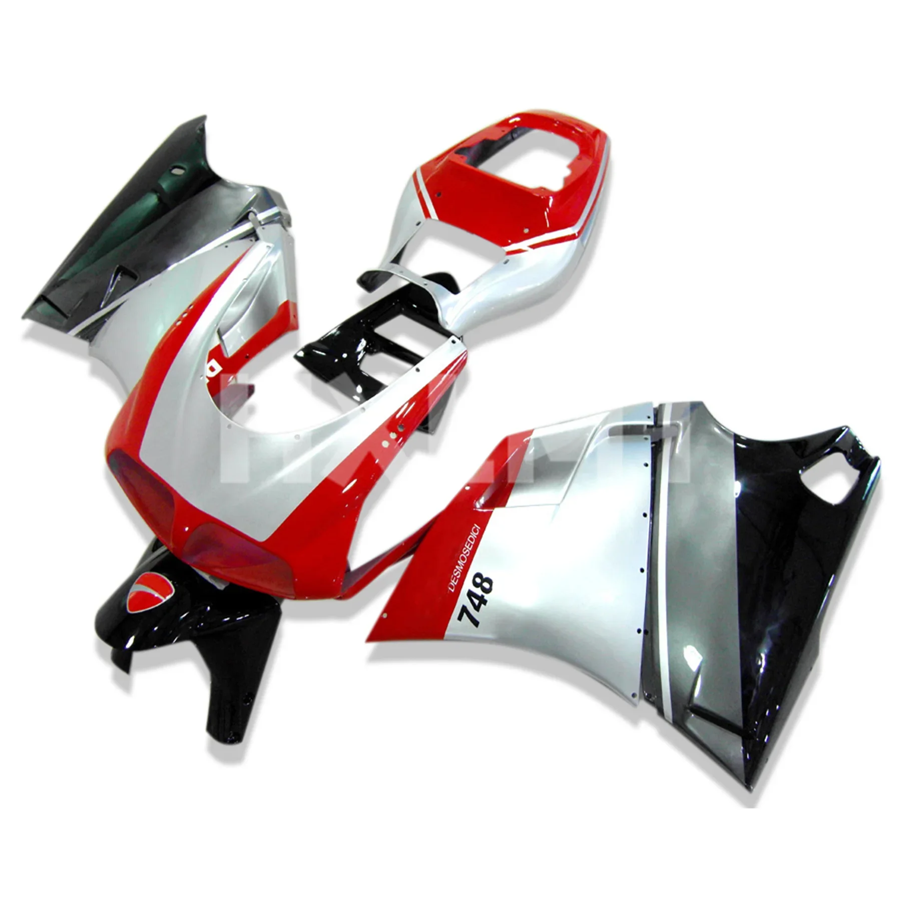 

Motorcycle Fairings Kit For DUCATI 748 916 02 03 04 996 998 1994 - 2003 2004 Top Injection Red White Bodywork Set