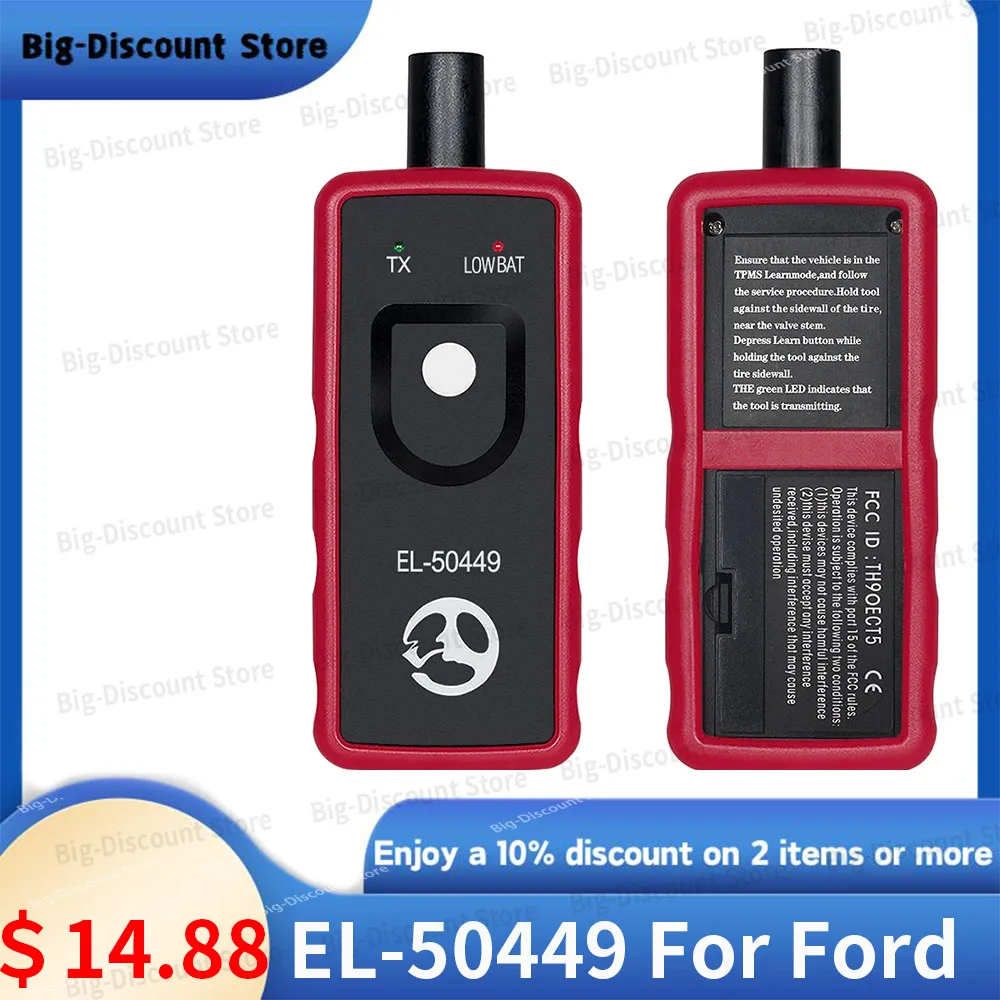 

Car Tire Pressure Monitor EL-50448 2IN1 For G-M/Ope EL-50449 For Ford/Lincoln EL50448 TPMS OEC-T5 EL50449 Auto Sensor