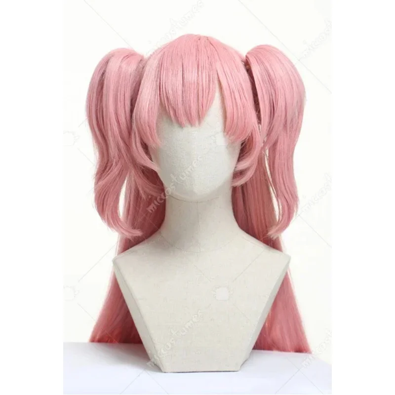 

Miccostumes 100 см парик Madoka Kaname Final Version для Хэллоуина, парик для косплея; 3, c'5.b; 8 дюймов