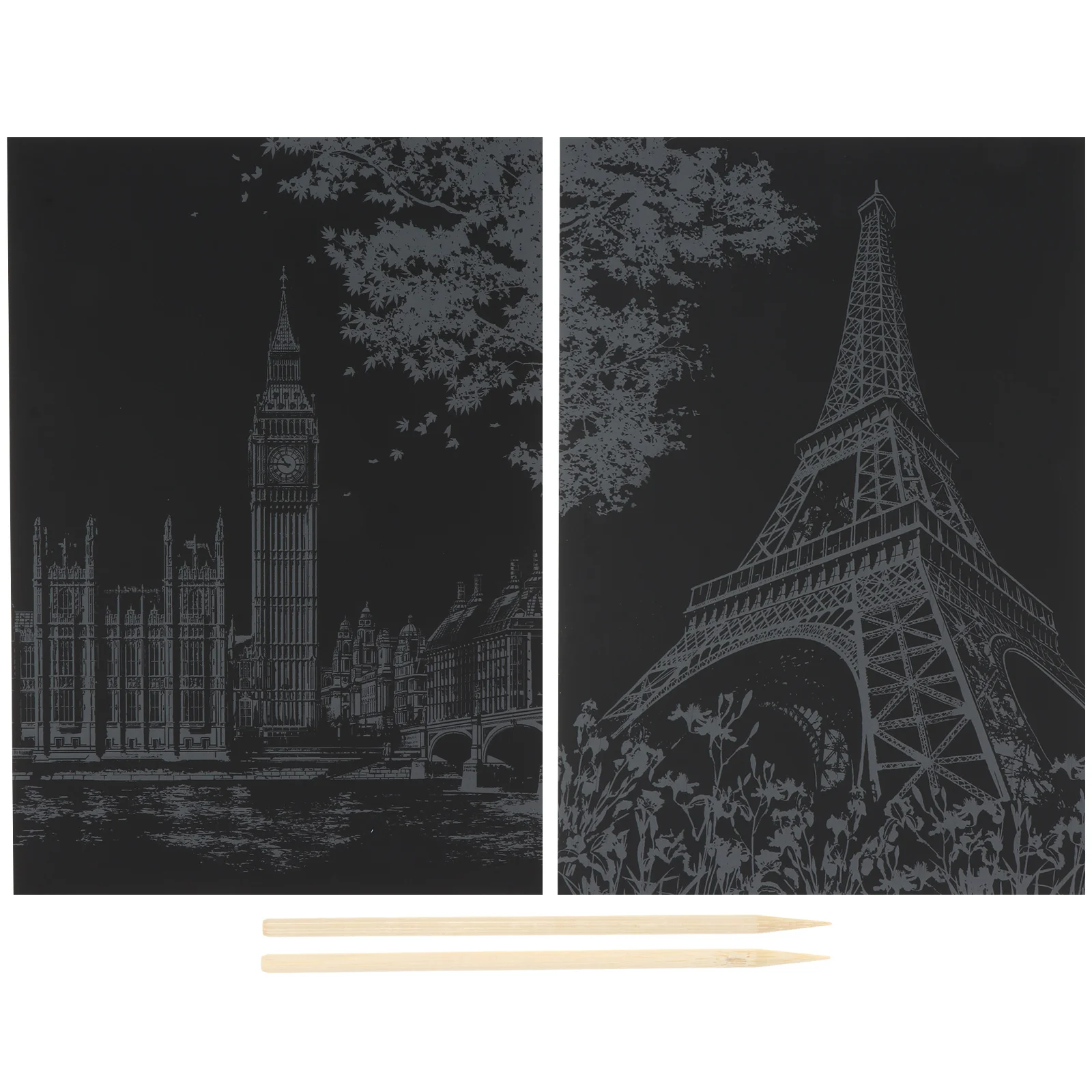 

2 шт., детские черные поделки, товары для вечеринок, детская бумага для царапин, черная бумага для царапин, детская бумага для царапин «сделай сам»