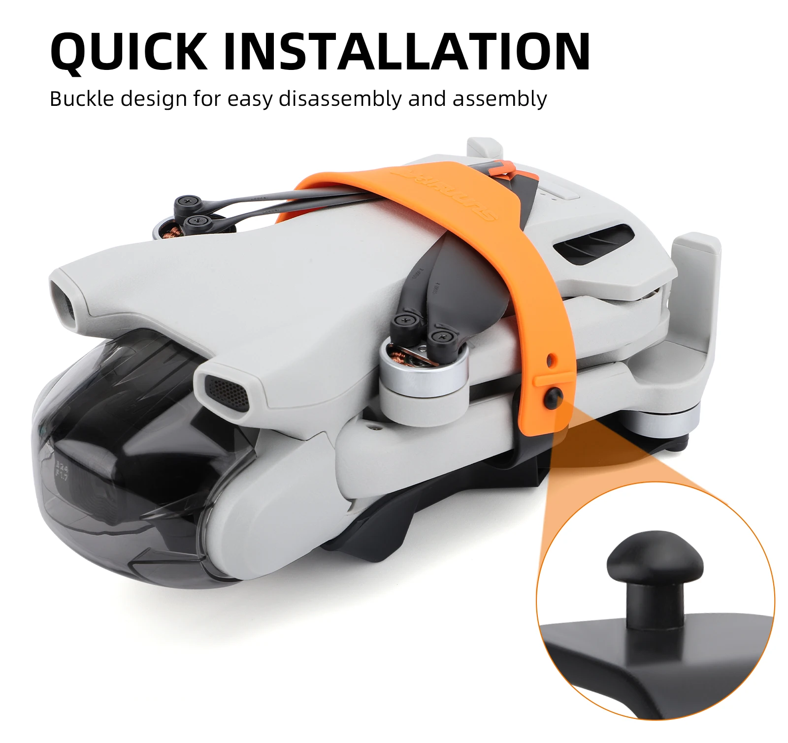 Propeller Holder For DJI Mini 3 Wings Fixed Stabilizers Protective Prop Blades Strap for DJI Mini 3 Drone Accessories