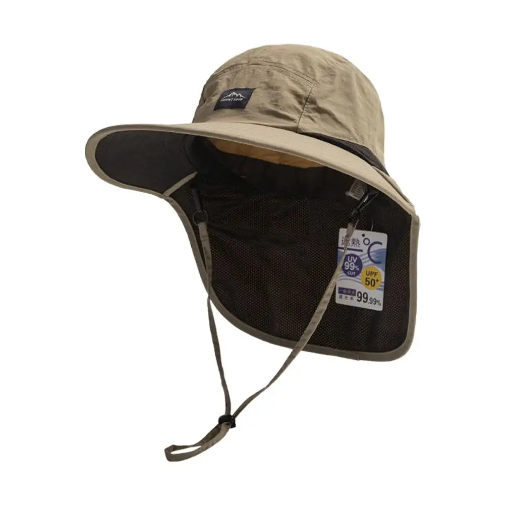 Quick-Drying Sun-Proof Peaked Cap Men And Women Outdoor Casual Sun-Shade Fisherman Hat Camping Fishing Accesories