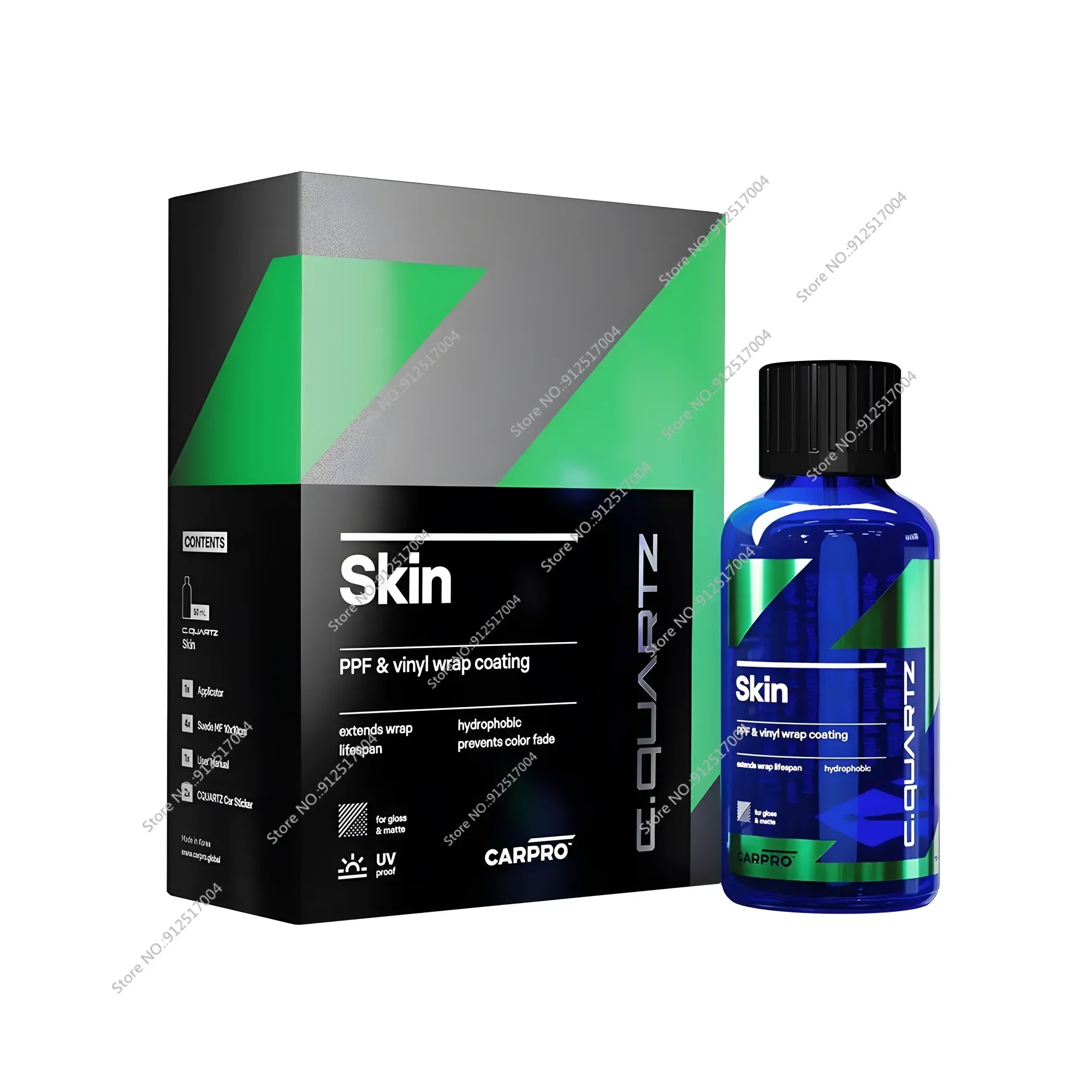 

Виниловое нано-пальто CQUARTZ Skin PPF с защитой от ультрафиолета для обернутых транспортных средств с виниловой пленкой, устойчивое к ультрафиолетовому излучению