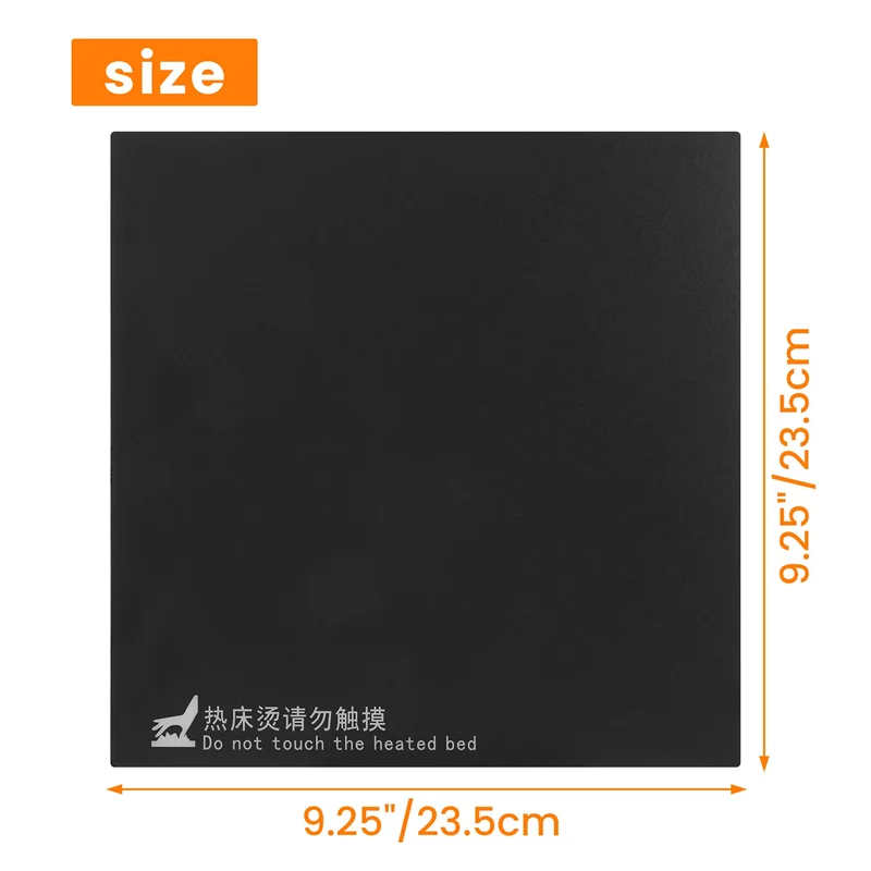 Accesorios de impresora 3D, gran oferta de verano, pegatina de plataforma de cama caliente de 235x235mm adaptada para Ender-2 Ender-3