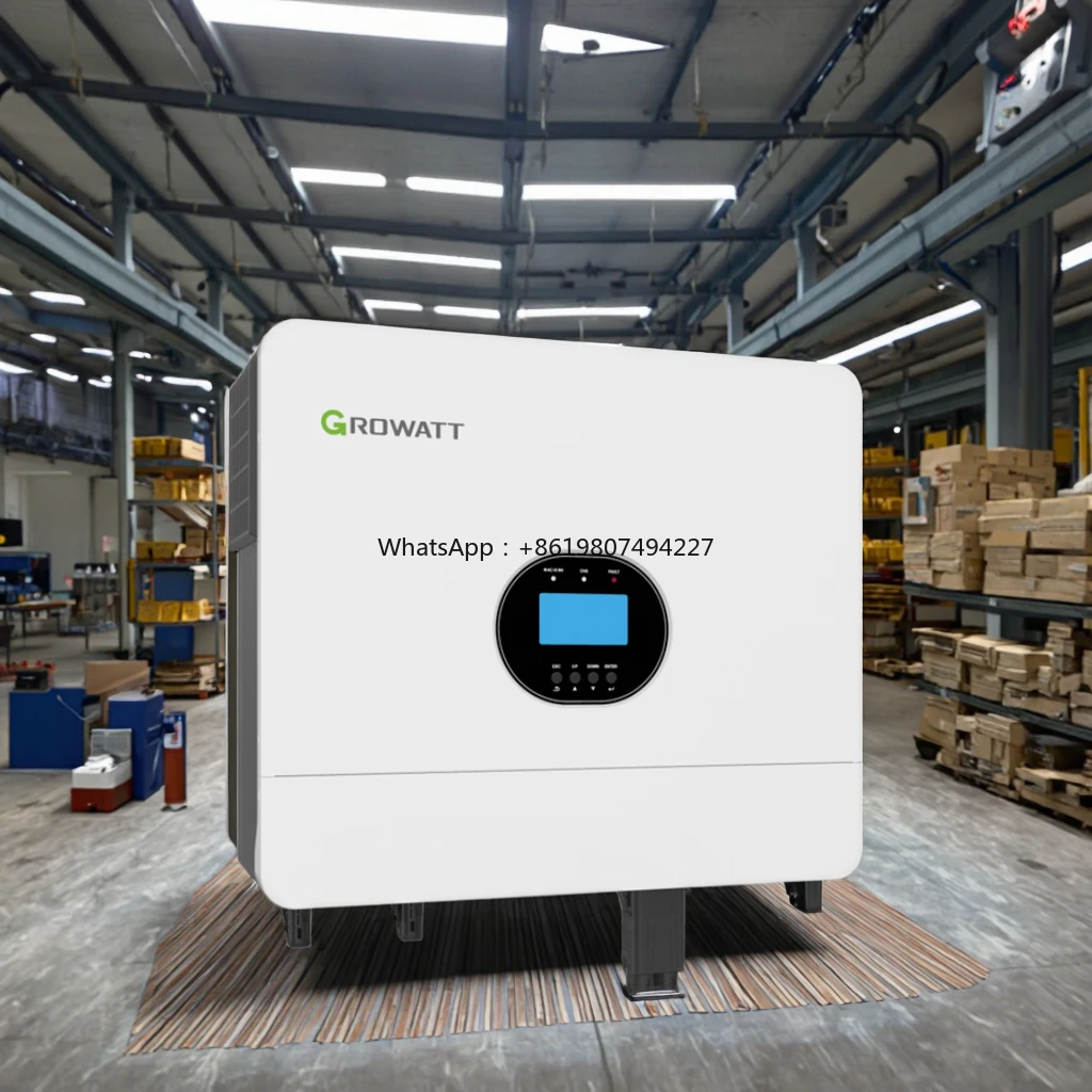 

SPF 6000 ES Plus 6KW Single Output Off-Grid Solar Inverter with IP20 93% Efficiency 5/10 Year Warranty